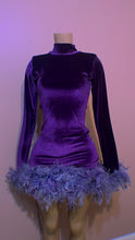 Load image into Gallery viewer, Fancy Feather Dress