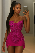 Load image into Gallery viewer, Glamazon Crystal Dress