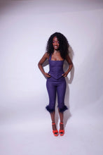 Load image into Gallery viewer, Denim Ostrich Set