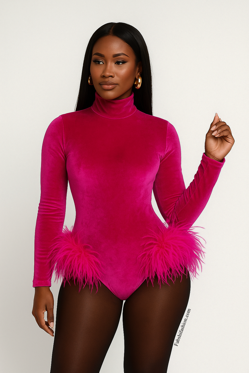 Velvet Luxe Bodysuit – Fabshi Fashion