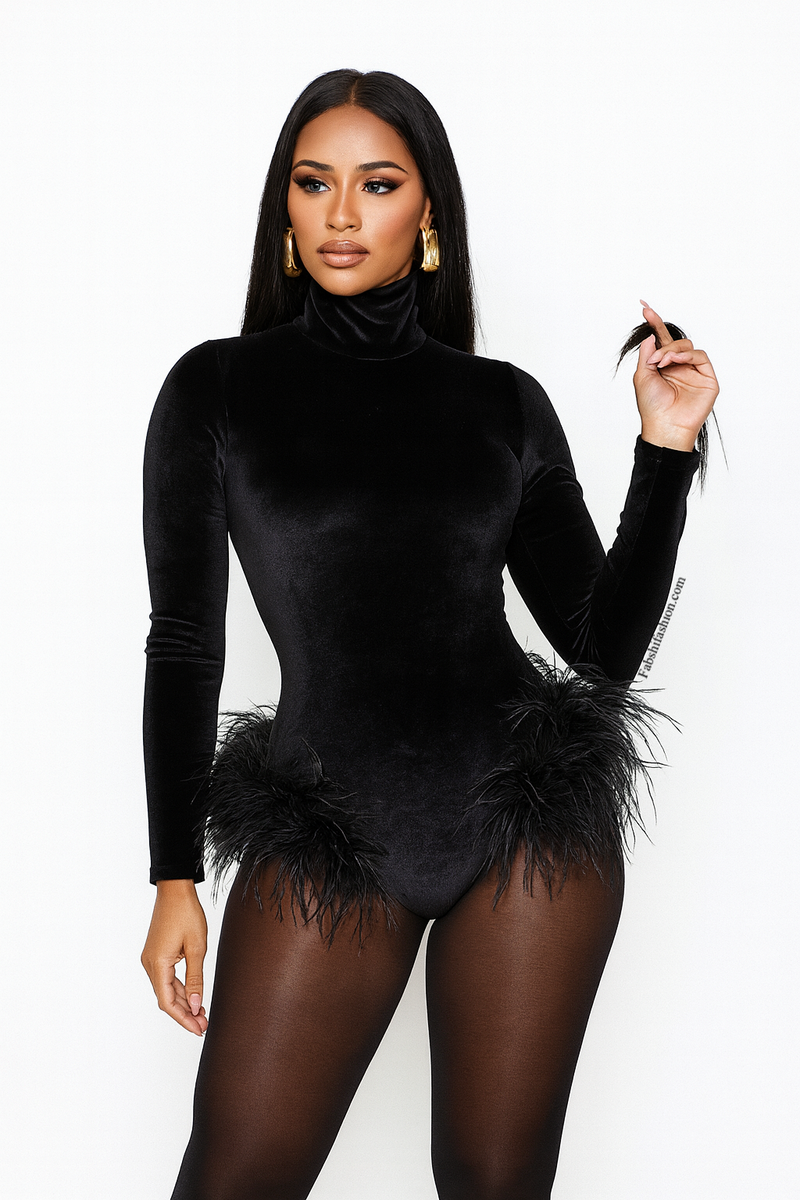 Velvet Luxe Bodysuit – Fabshi Fashion