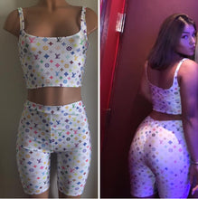 Load image into Gallery viewer, Rainbow Biker Set