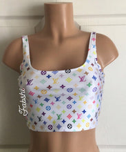 Load image into Gallery viewer, Rainbow Crop Top