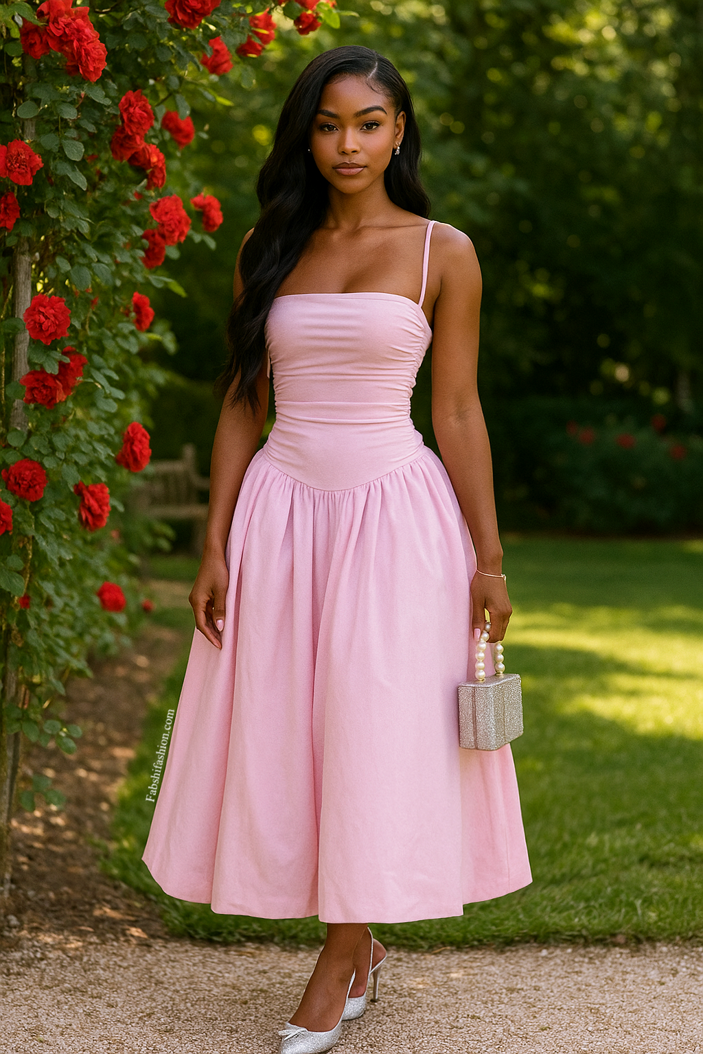 pretty in pink dress Pretty in Pink Dress-New val – London Glam Boutique main image 1