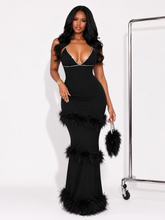 Load image into Gallery viewer, Black Diamond Gown
