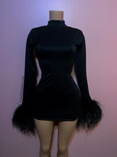 Load image into Gallery viewer, Ostrich bodycon Dress
